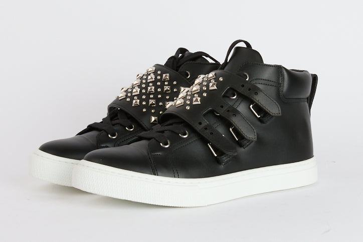 HERMES - Hunky DayDream sneakers, size 39, black leather - Shoes Seankers