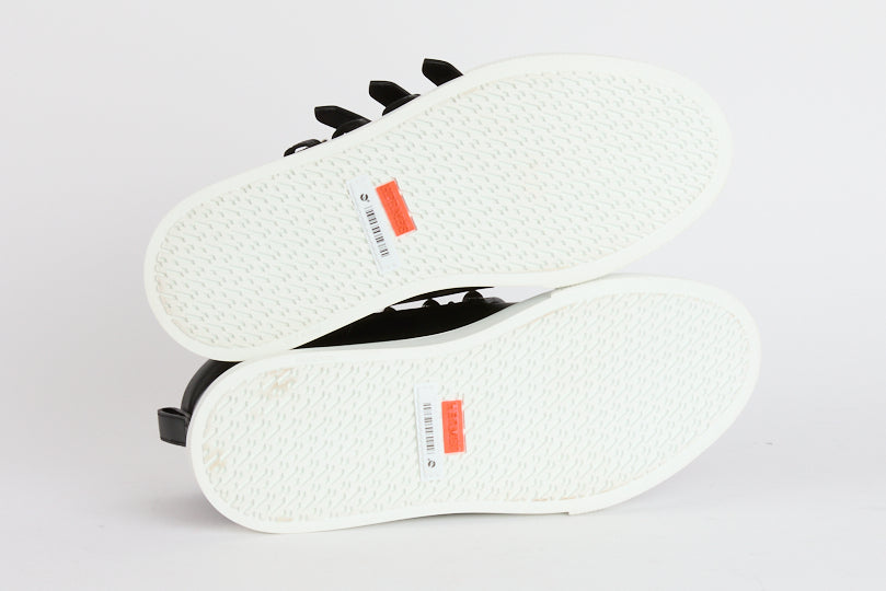 HERMES - Hunky DayDream sneakers, size 39, black leather - Shoes Seankers