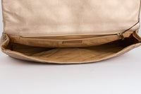 CHANEL - Sac à main Pochette Roll 2.55 cuir Iridescent doré - Clutch Hand Bag