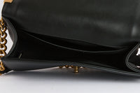 CHANEL - Sac bandoulière Boy Medium cuir noir - Hand Shoulder Bag