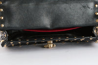 VALENTINO - Small Rockstud Vernis Shoulder Bag - Hand Bag