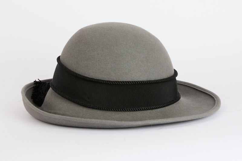 GUCCI - Chapeau Camillio laine Gris - Cap Hat