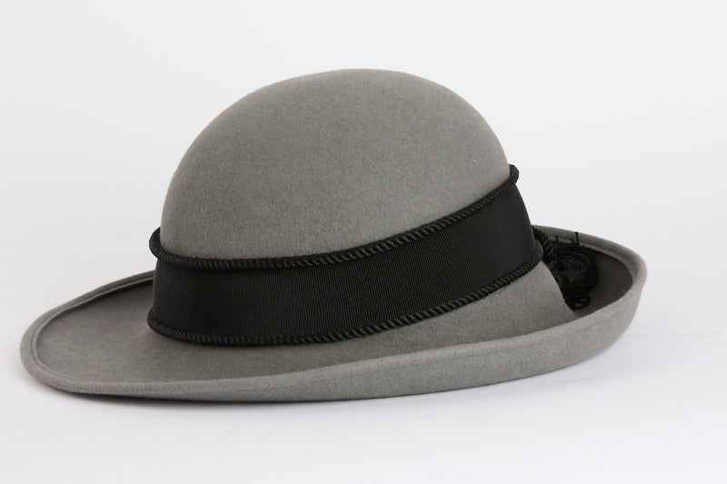 GUCCI - Chapeau Camillio laine Gris - Cap Hat