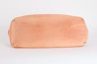 CHANEL - Sac à main Tote rose Logo CC toile rose - Hand bag