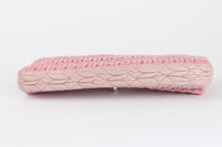 MIU MIU - Quilted Handbag in Two-Tone Crystal Nappa Canvas - Hand Bag