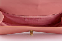 CHANEL - Sac Bandoulière Boy Caviar Rose - Hand Bag