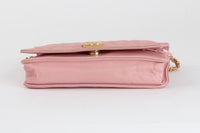 CHANEL - Sac bandoulière Wallet on Chain Boy cuir caviar rose - Hand Shoulder Bag