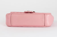 GUCCI - Sac bandoulière Marmont PM Cuir rose - Hand bag