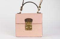 LOUIS VUITTON - Spring handbag in pink patent Monogram leather - Hand Bag