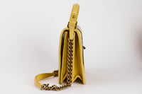 CHANEL - Sac à main 2.55 Shoulder cuir Jaune - Hand bag