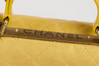CHANEL - Sac à main 2.55 Shoulder cuir Jaune - Hand bag