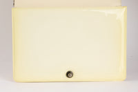 CHANEL - Sac Bandoulière Maxi Jumbo Boy cuir vernis jaune - Hand Bag