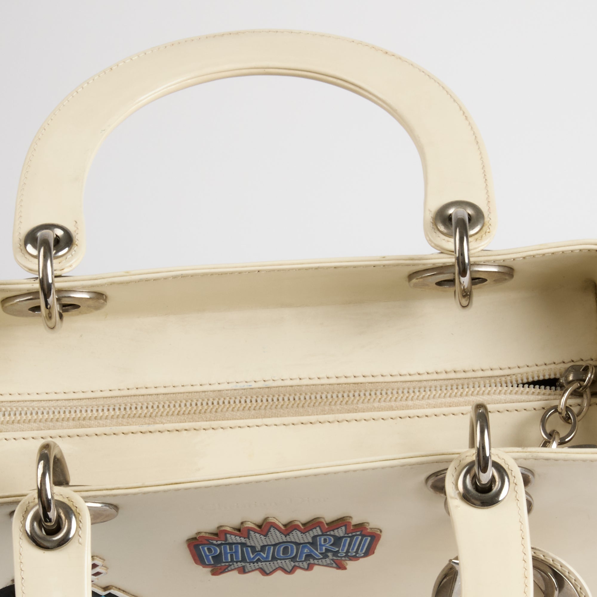 DIOR - Sac à main Lady Medium Dior Patch - Hand Bag