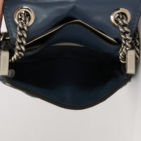FENDI - Sac bandoulière FENDI Nano Baguette cuir bleu - Hand Bag