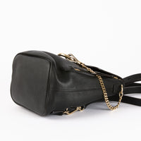 CHLOE - Sac à dos Faye cuir daim noir - Backpack Bag