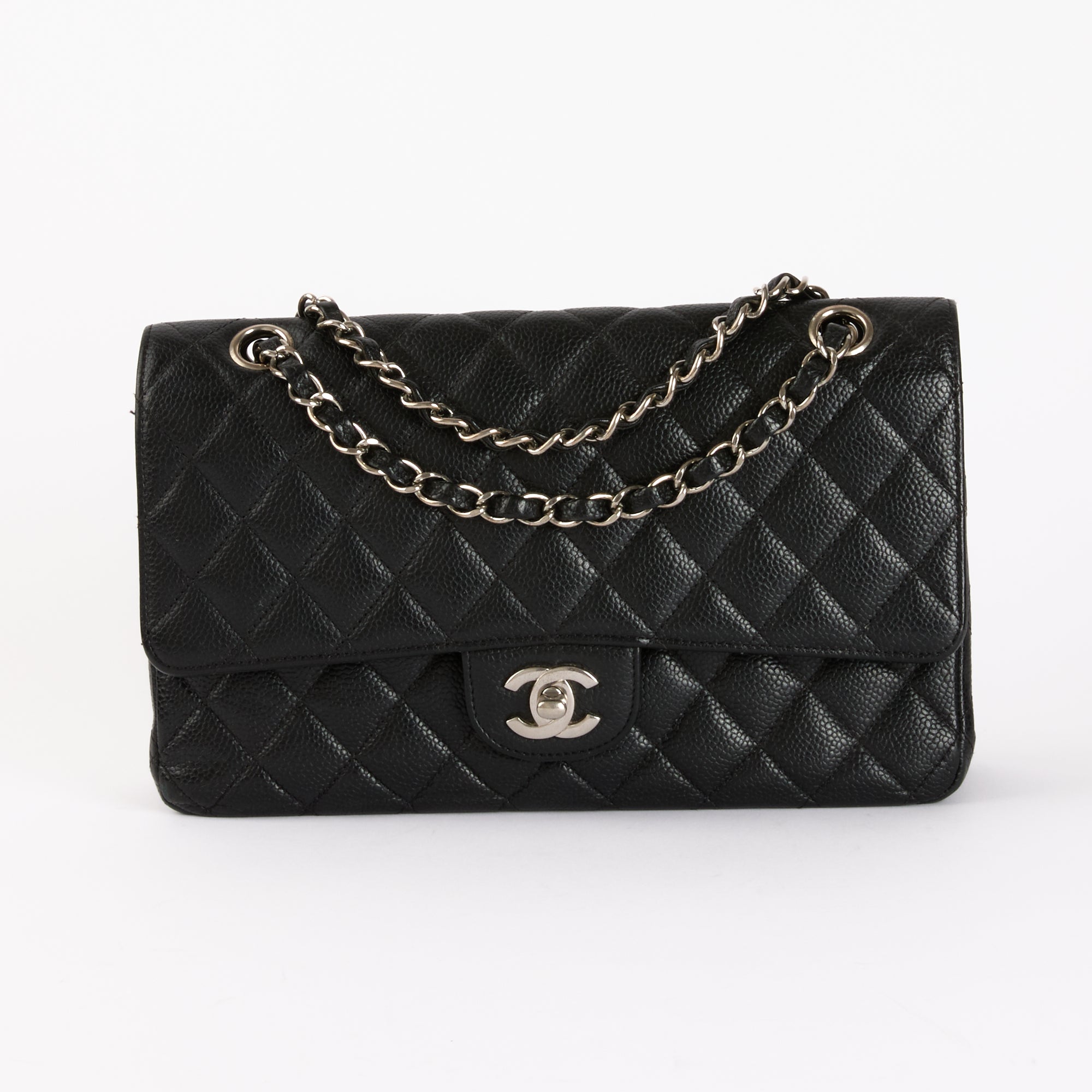 CHANEL - Sac bandoulière Timeless cuir caviar - Hand bag