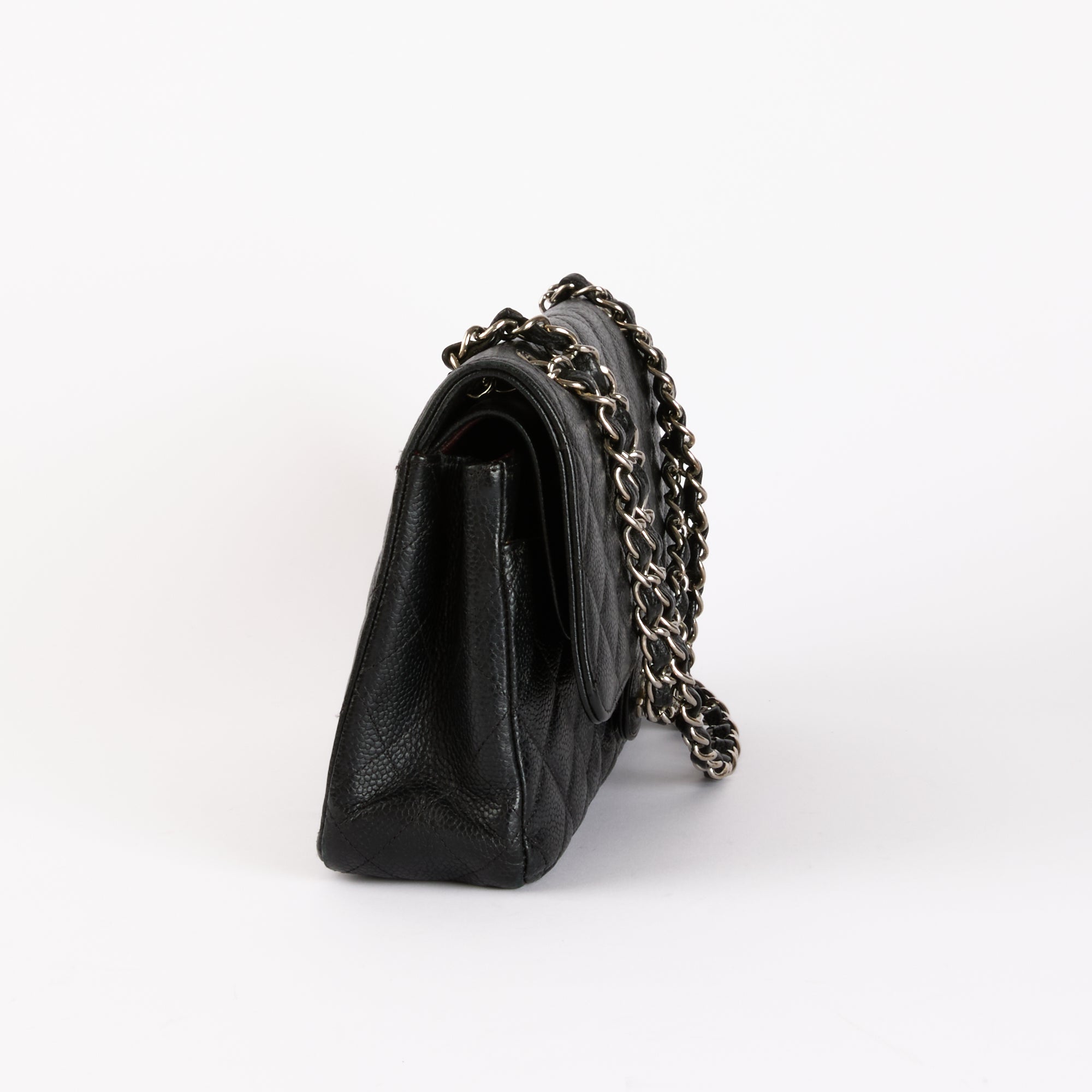 CHANEL - Sac bandoulière Timeless cuir caviar - Hand bag