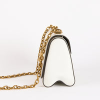 LOUIS VUITTON - Sac bandoulière Twist PM cuir Épi Blanc - Shoulder Bag