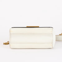 LOUIS VUITTON - Sac bandoulière Twist PM cuir Épi Blanc - Shoulder Bag