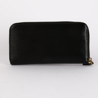 PRADA - Portefeuille Long en cuir Saffiano Noir - Hand bag