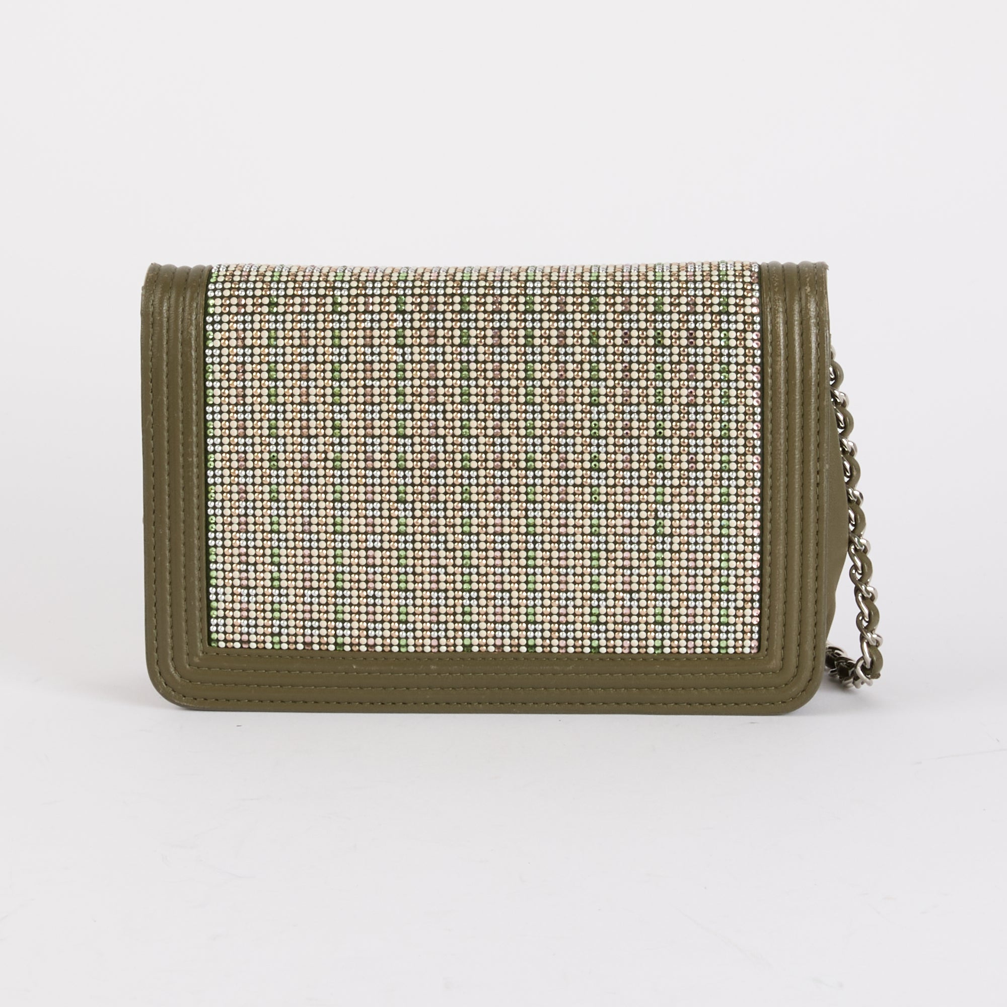 CHANEL - Sac bandoulière Wallet on chain Boy Strass - Hand Bag