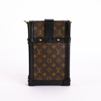 LOUIS VUITTON - Sac à main Trunk Vertical toile Monogram - Hand Bag