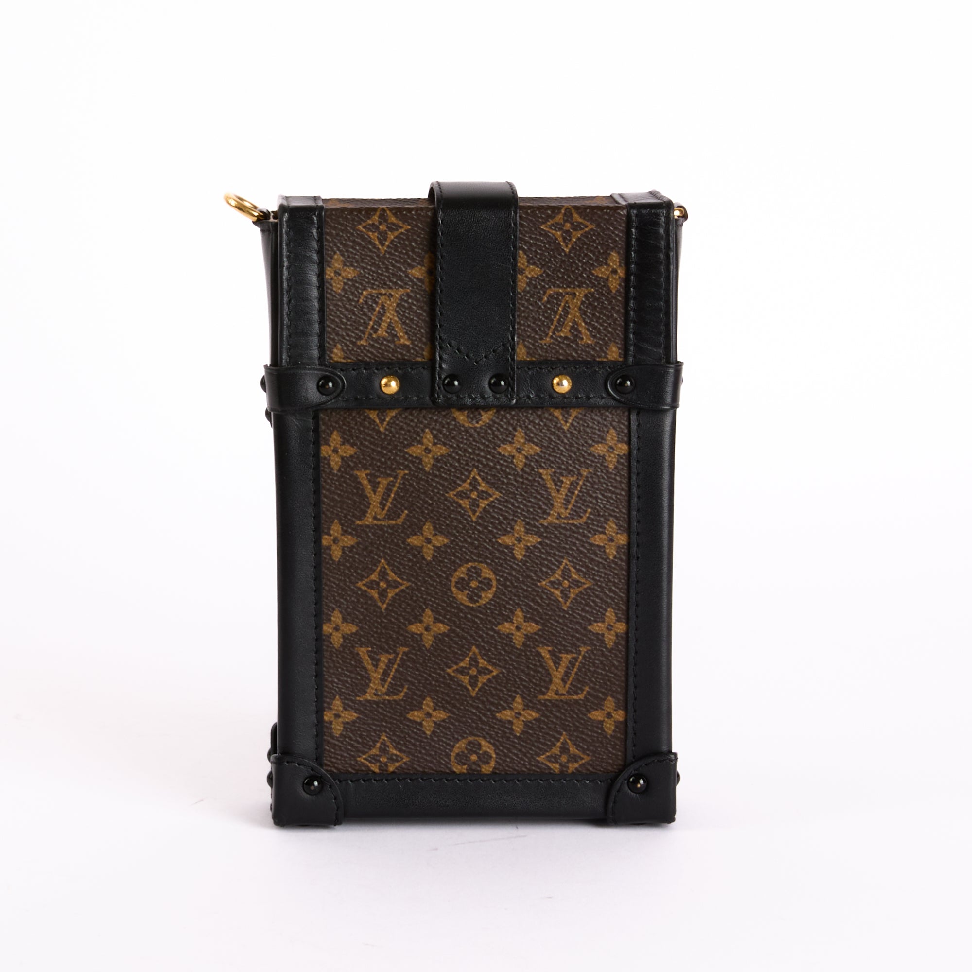 LOUIS VUITTON - Sac à main Trunk Vertical toile Monogram - Hand Bag