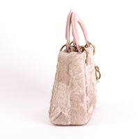 DIOR - Sac à main Mini Lady Dior fourrure - Hand Bag