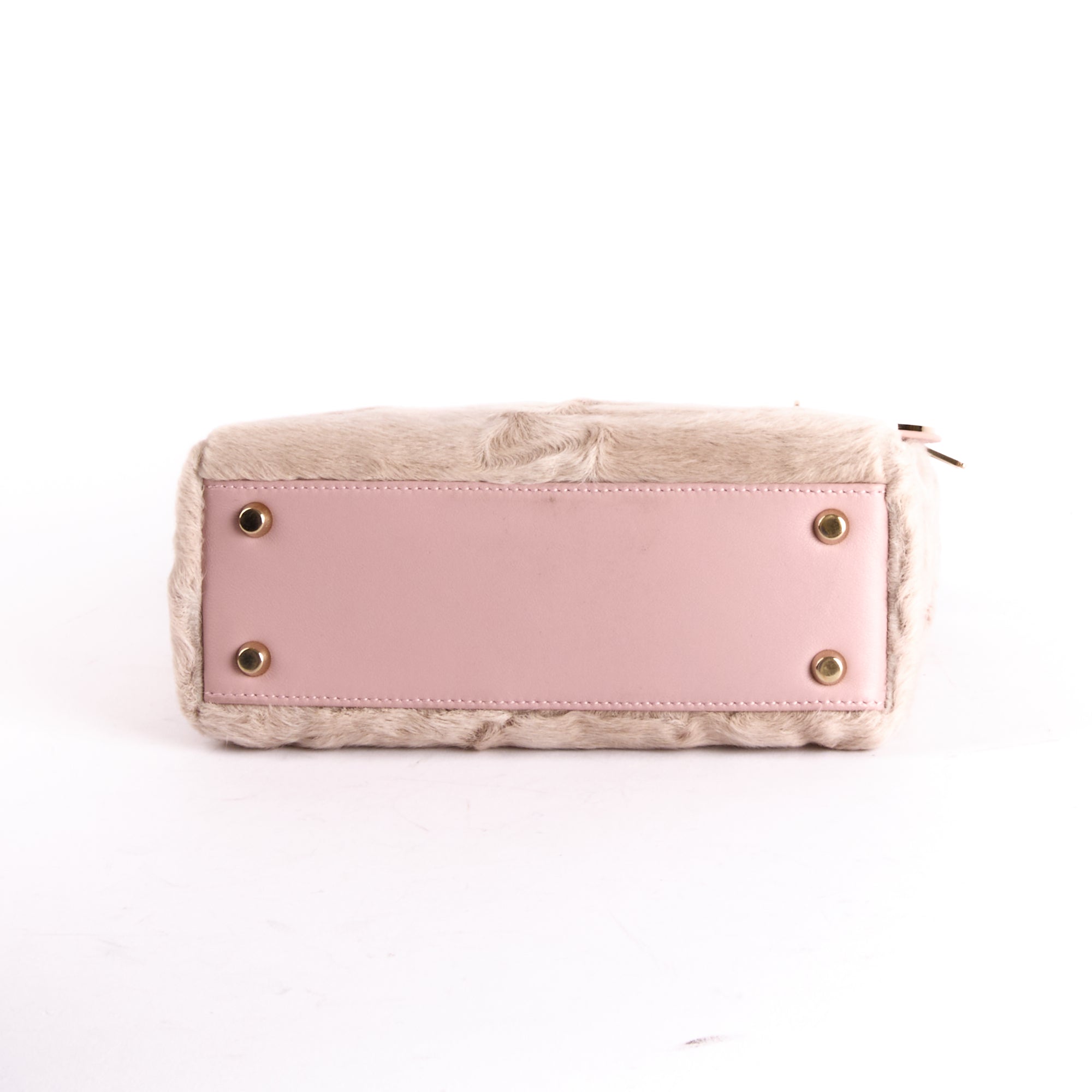 DIOR - Sac à main Mini Lady Dior fourrure - Hand Bag