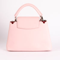 Louis Vuitton - Sac à main Capucines Medium Monogram Blossom cuir Rose - Hand Bag