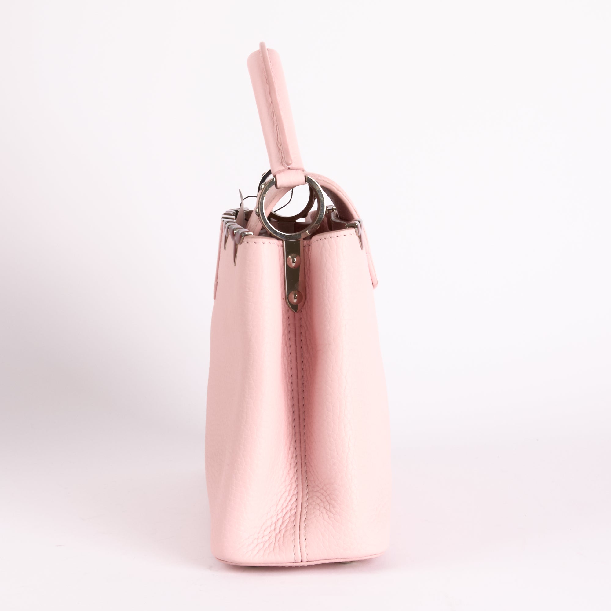 Louis Vuitton - Sac à main Capucines Medium Monogram Blossom cuir Rose - Hand Bag