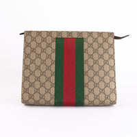 GUCCI - Pochette en toile GG Guccissima - Pouch