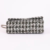 CHANEL - Sac bandoulière 2.55 Tweed Noir et Blanc - Hand bag