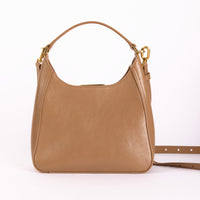 BALENCIAGA - Sac à main BB Soft Hobo Small cuir beige - Hand Bag
