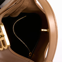 BALENCIAGA - Sac à main BB Soft Hobo Small cuir beige - Hand Bag