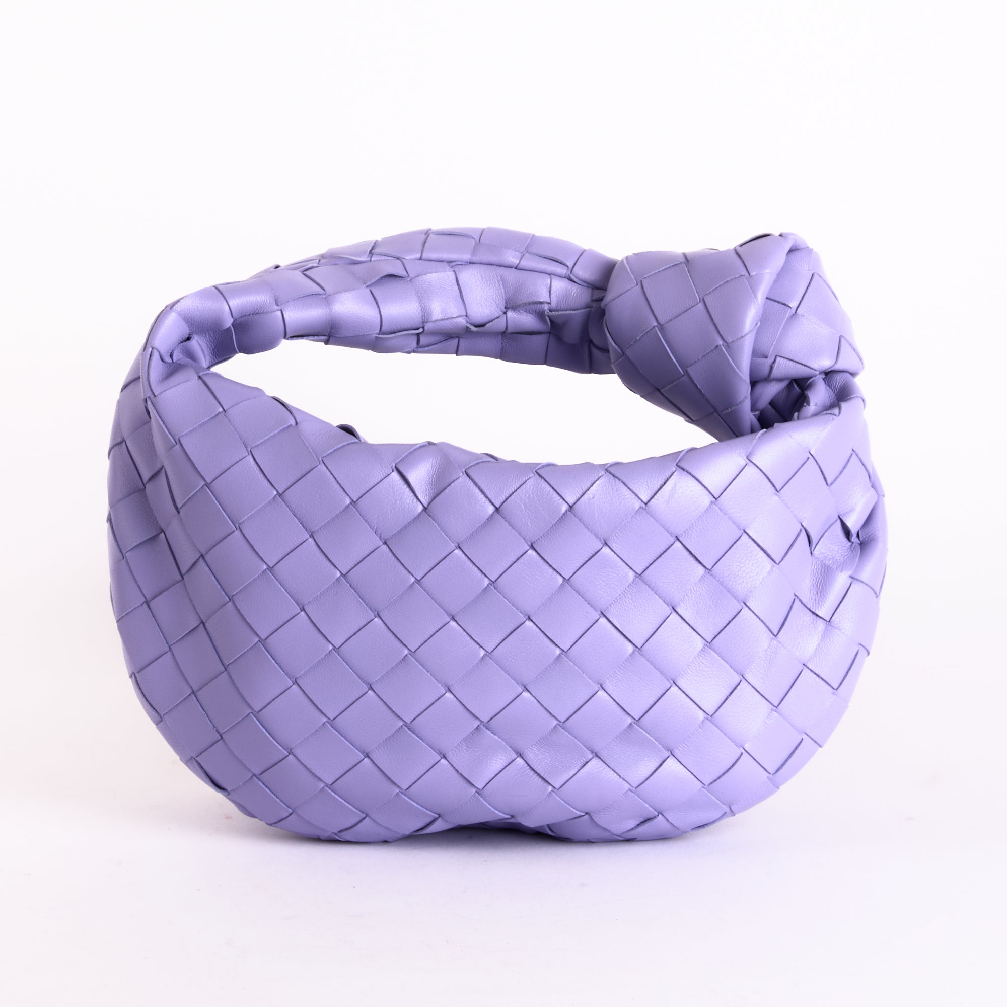 BOTTEGA VENETA - Sac à main Mini Jodie Cuir Intrecciato Violet - Hand Bag