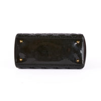 DIOR - Sac à main Lady Medium cuir vernis Noir - Hand Bag