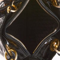 DIOR - Sac à main Lady Medium cuir vernis Noir - Hand Bag