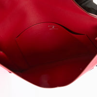 CHANEL - Sac à main Pochette Enveloppe Airlines cuir rouge - Hand clutch bag