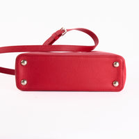 LOUIS VUITTON - Sac à main BB Capucines cuir Rouge - Hand Bag