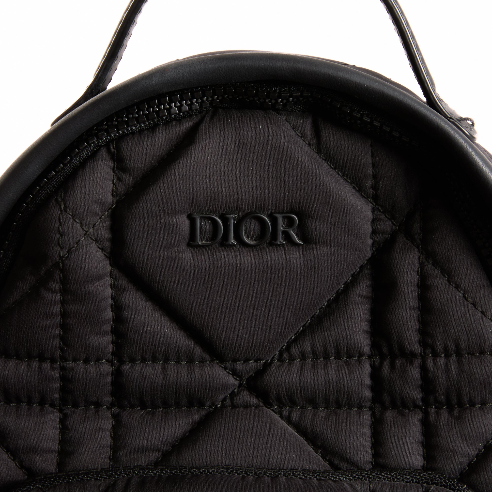 DIOR - Sac à dos Mini Rider toile noire - Backpack bag