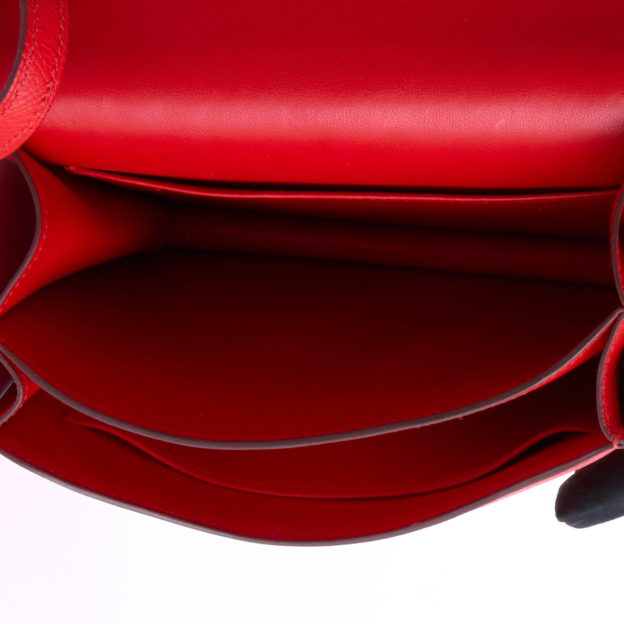 HERMES - Constance 18 handbag in Epsom Red leather - Hand bag 