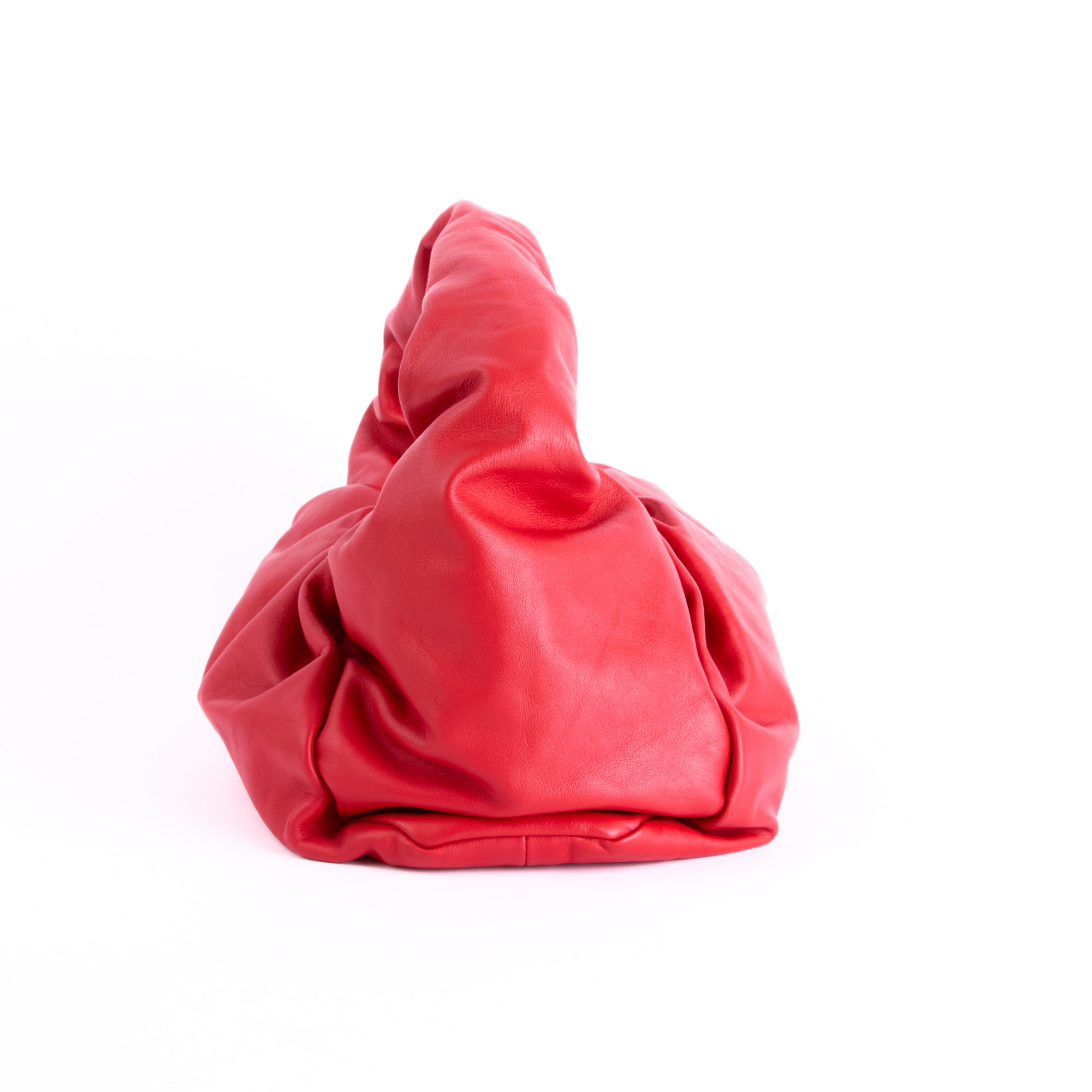 BOTTEGA VENETA - Sac à main Shoulder Pouch cuir rouge - Hand bag