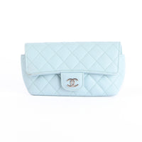 CHANEL - Pochette Timeless Caviar Bleu Ciel - Shoulder Bag