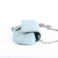 CHANEL - Pochette Timeless Caviar Bleu Ciel - Shoulder Bag