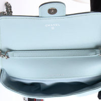 CHANEL - Pochette Timeless Caviar Bleu Ciel - Shoulder Bag