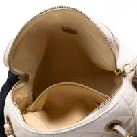 CHANEL - Sac Vanity Vanité Blanc - Hand Bag