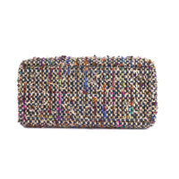 DIOR - Sac à main Lady Dior Medium Tweed Franges multicolore - Hand Bag