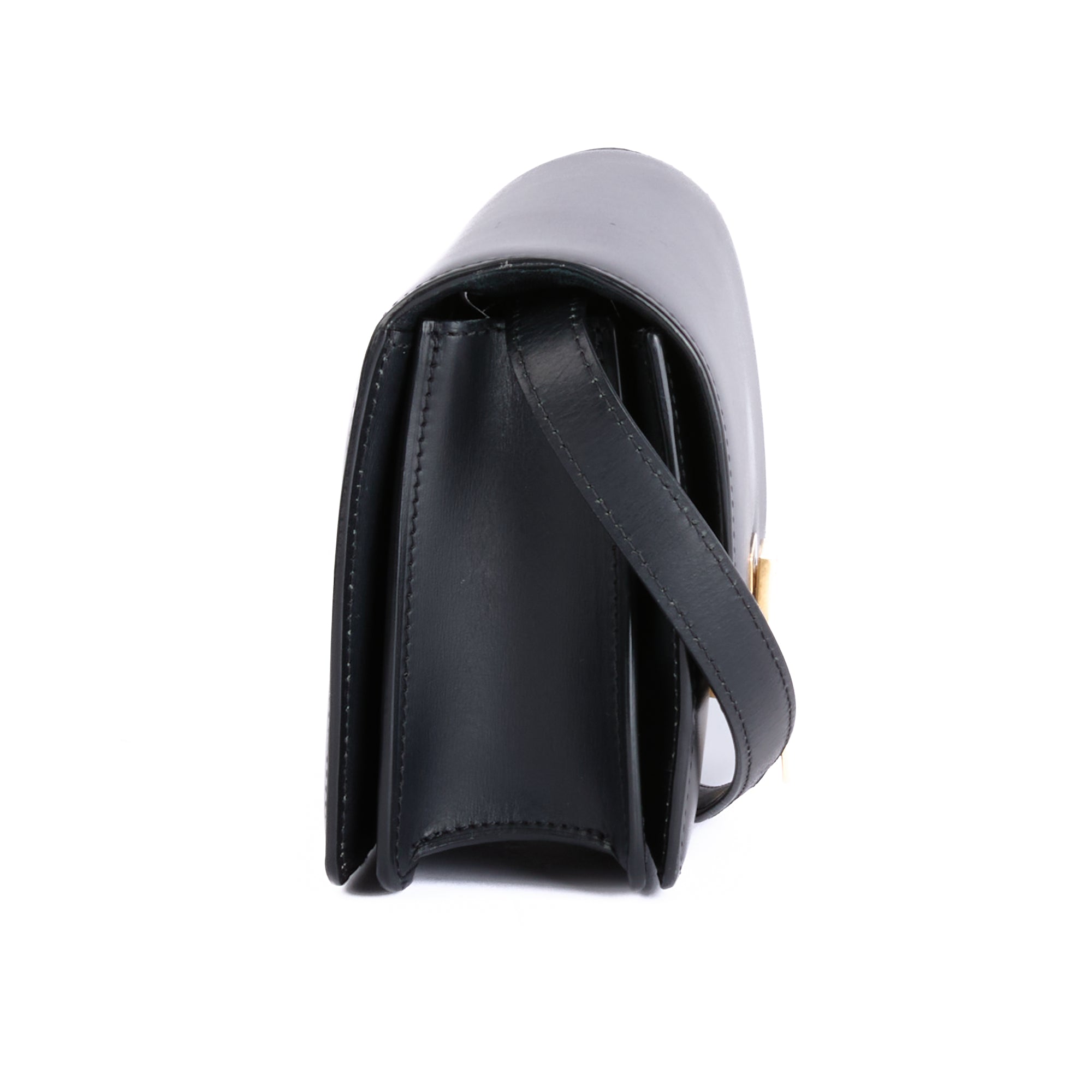 CELINE - Sac bandoulière Mini Box cuir noir - Hand Bag