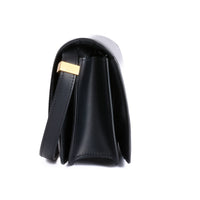 CELINE - Sac bandoulière Mini Box cuir noir - Hand Bag